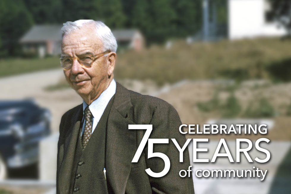 Celebrating 75 Years of Community Hero Image