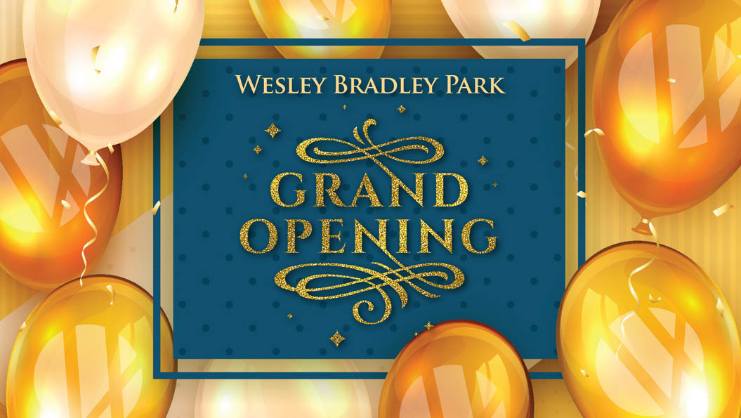 Wesley Bradley Park Grand Opening Hero Image