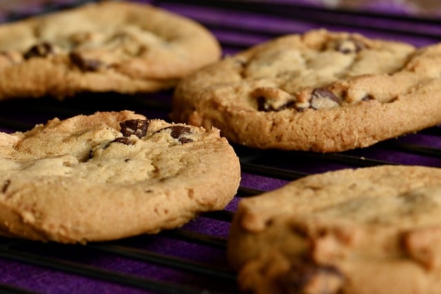 Close up photo of cookies