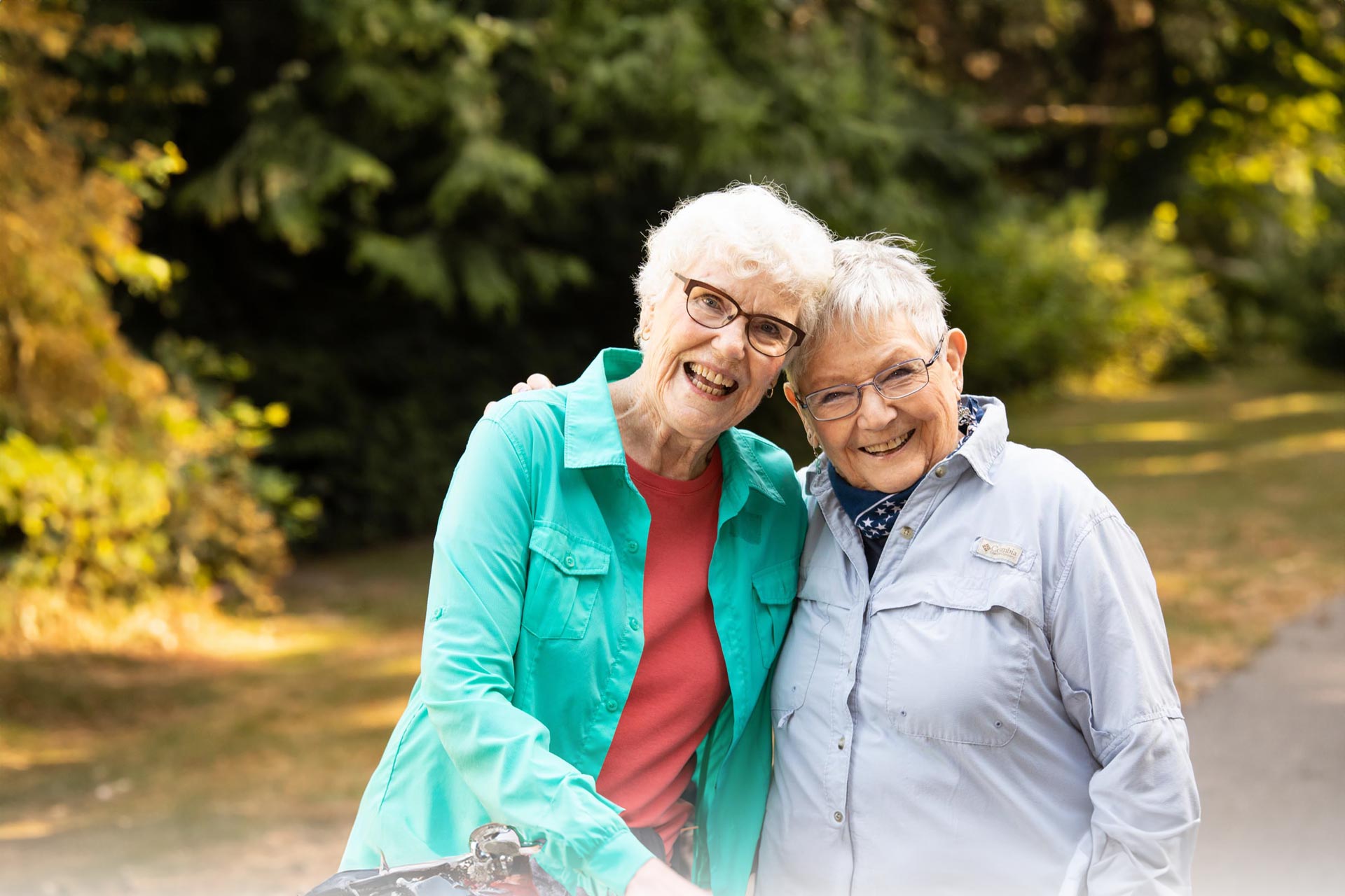 older-adults-women-enjoying-outdoors-happy