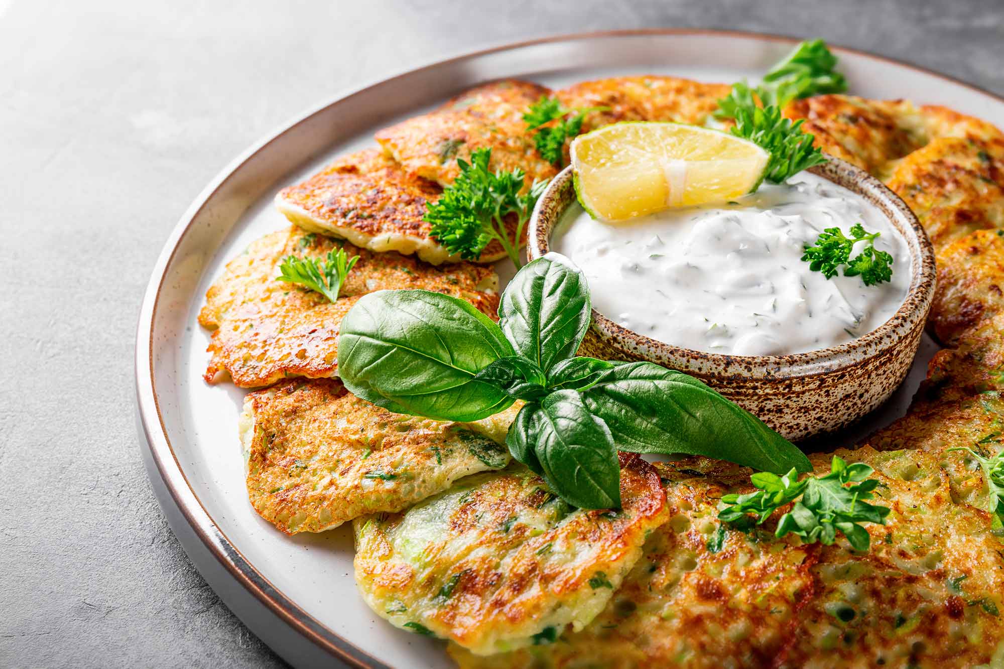 Zucchini and Yogurt