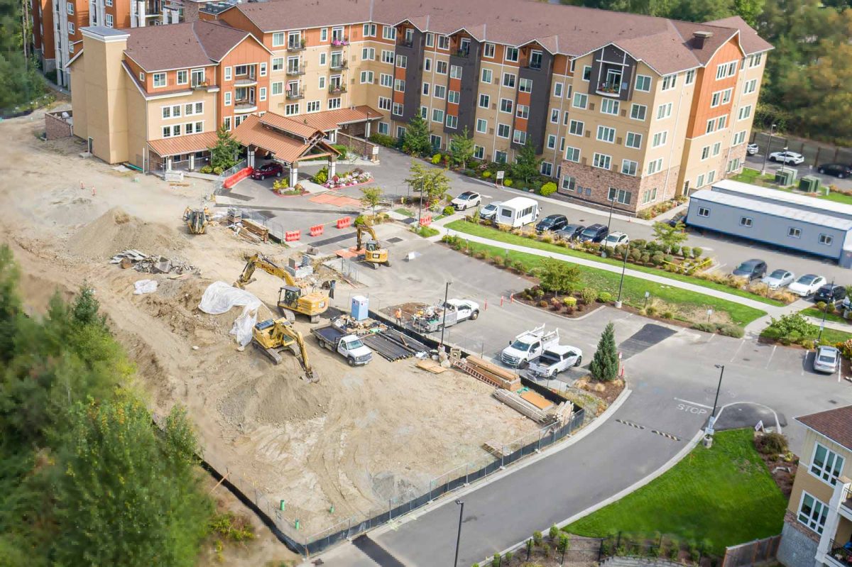 Wesley Bradley Park land being cleared for the care center