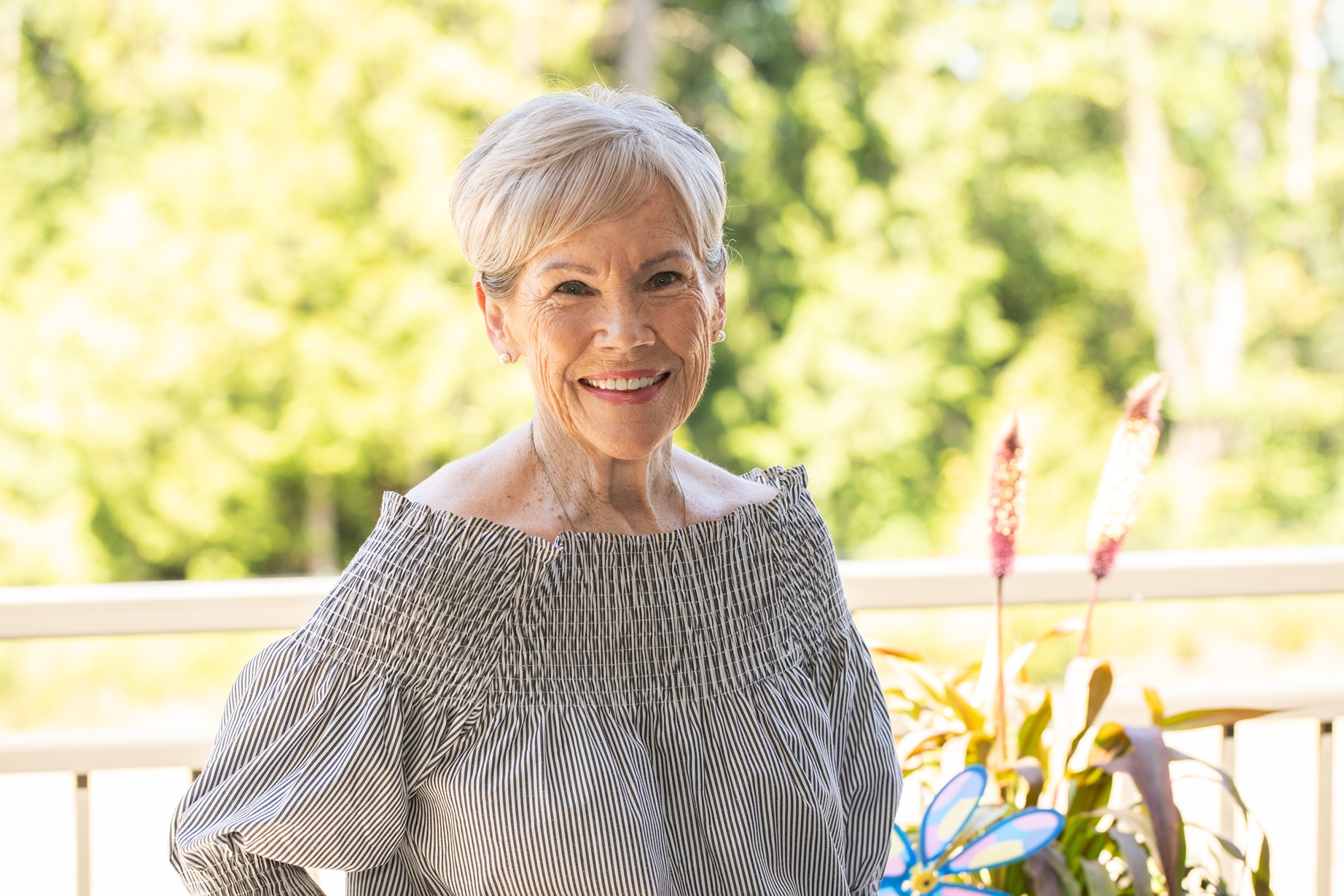 Women posing for image